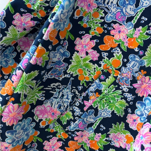 Lilly Pulitzer x Disney Women's Vibrant Floral 1/2 Zip - Picture 6 of 10